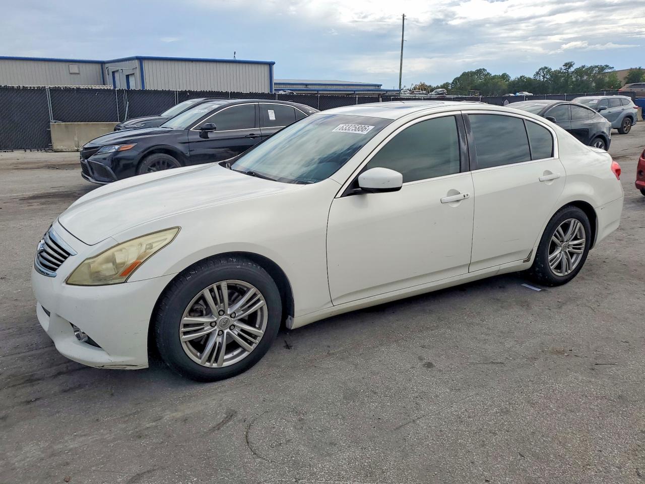 2012 Infiniti G37 Journey, VIN JN1CV6APXCM621453 — Rear end