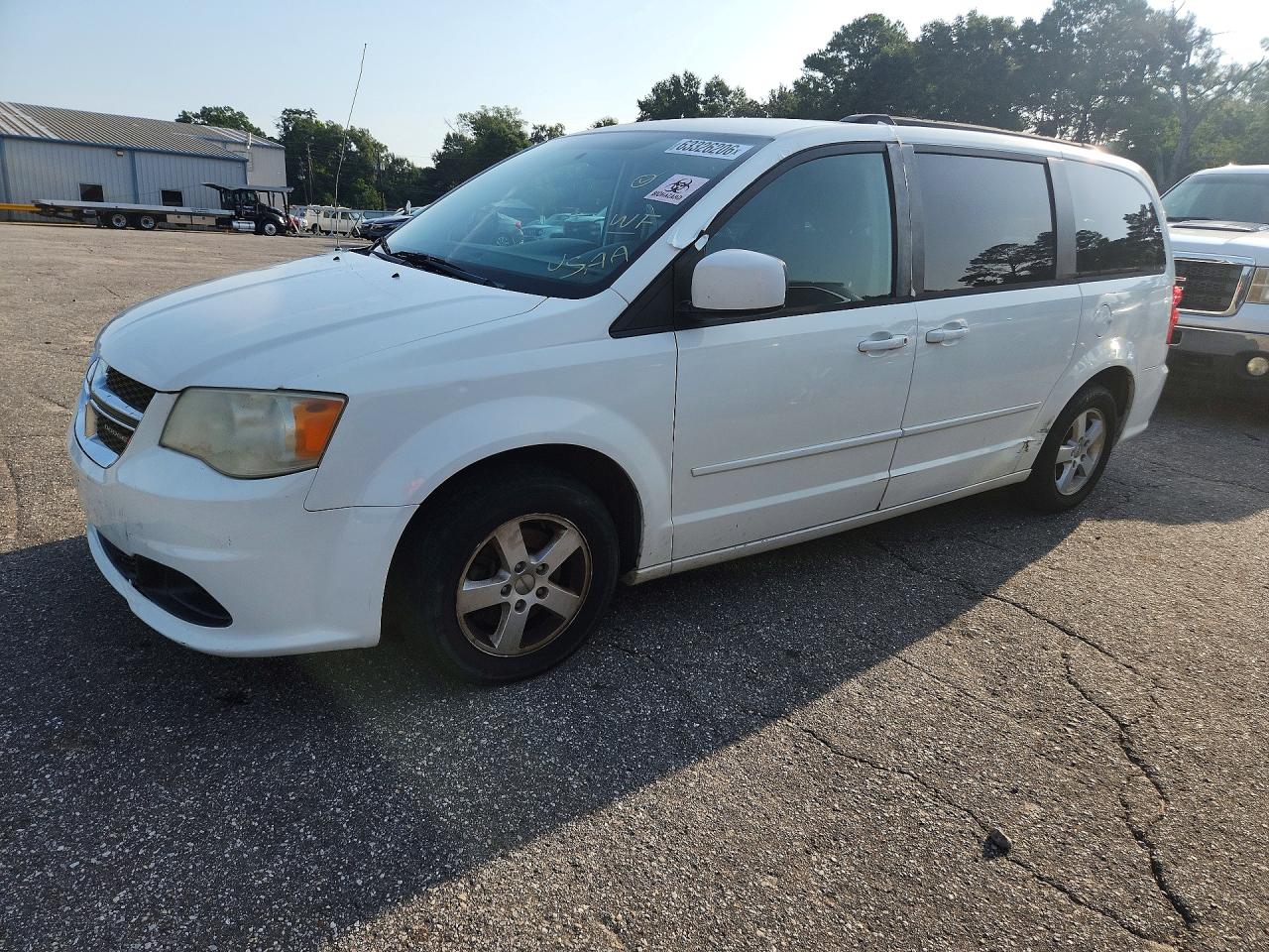 2012 Dodge Grand Caravan SXT, VIN 2C4RDGCG3CR294789 — Water / flood