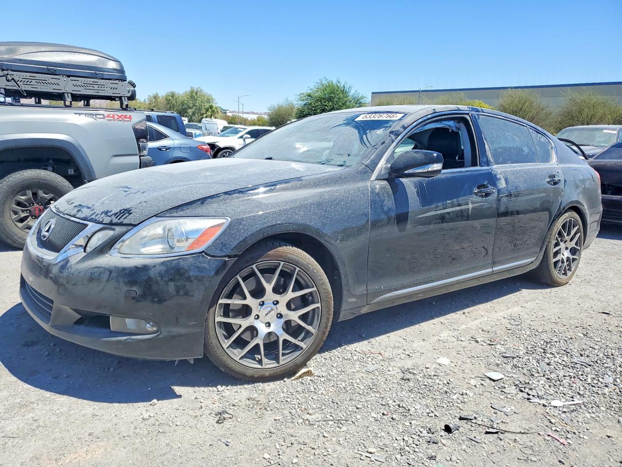 2008 Lexus GS 460, VIN JTHBL96S585001882 — Rear end