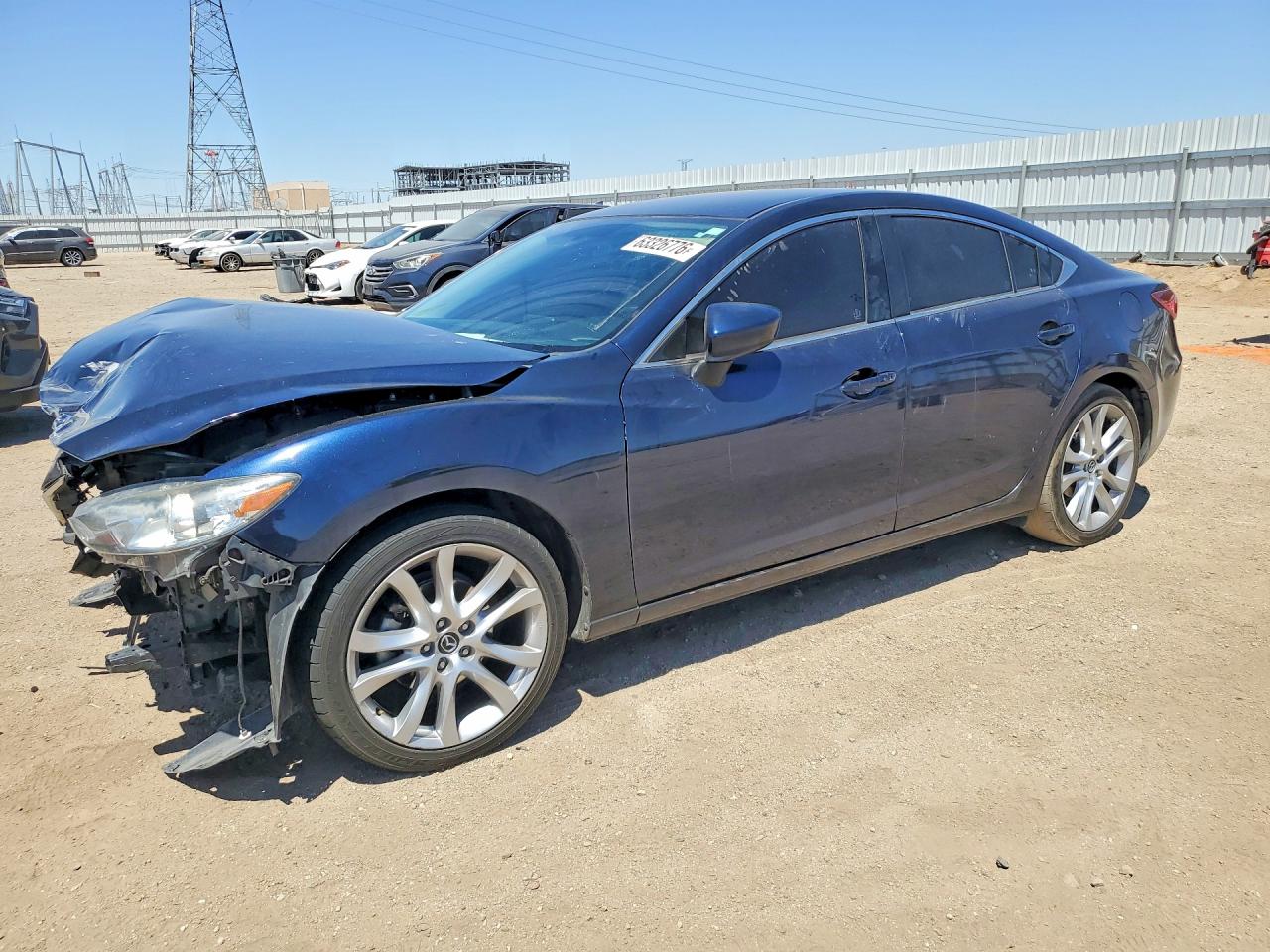 2016 Mazda 6 i Touring, VIN JM1GJ1V5XG1461619 — Front end