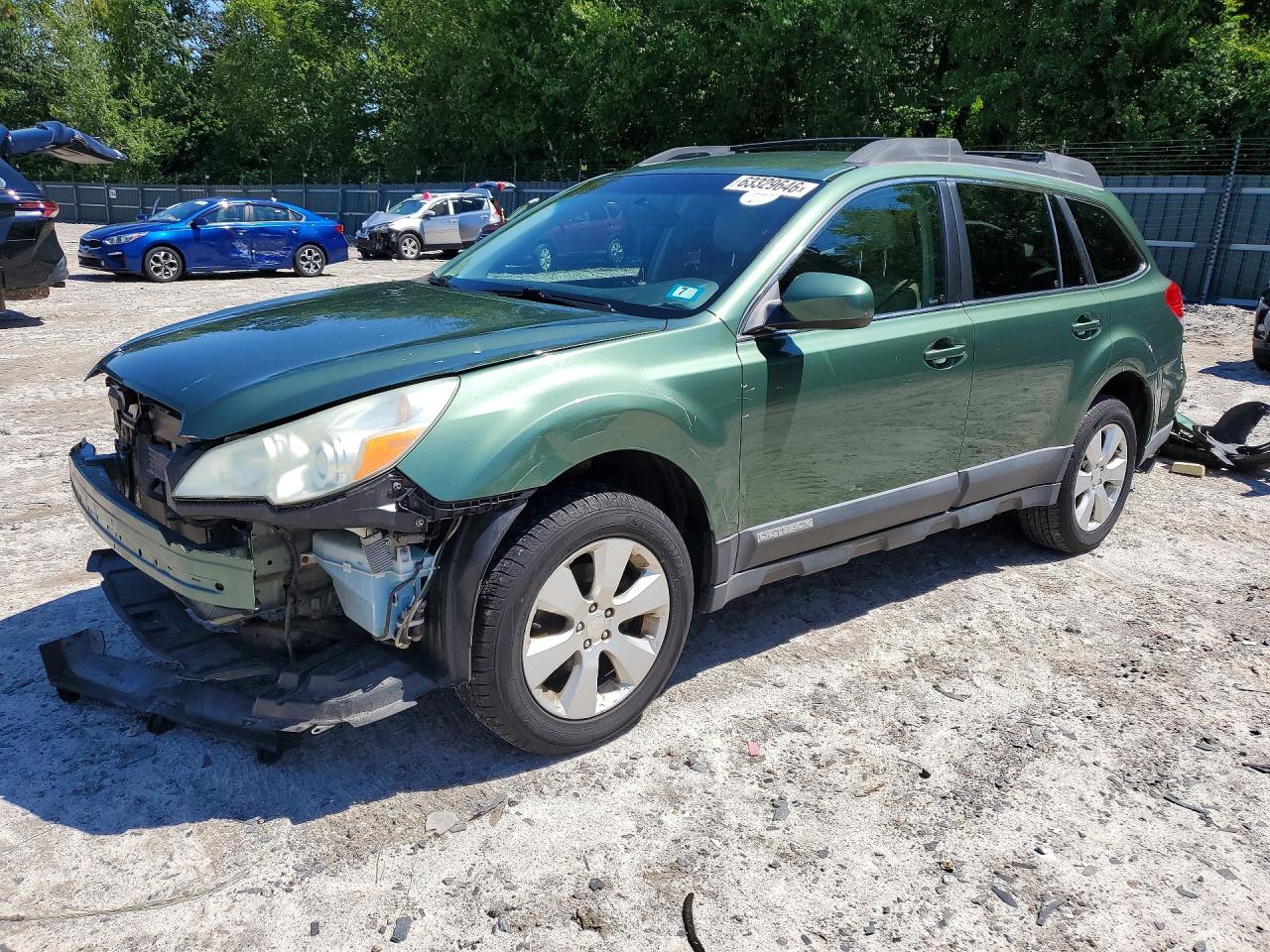 2010 Subaru Outback Premium All-Weather Anniversary, VIN 4S4BRBCC8A3350553 — Front end