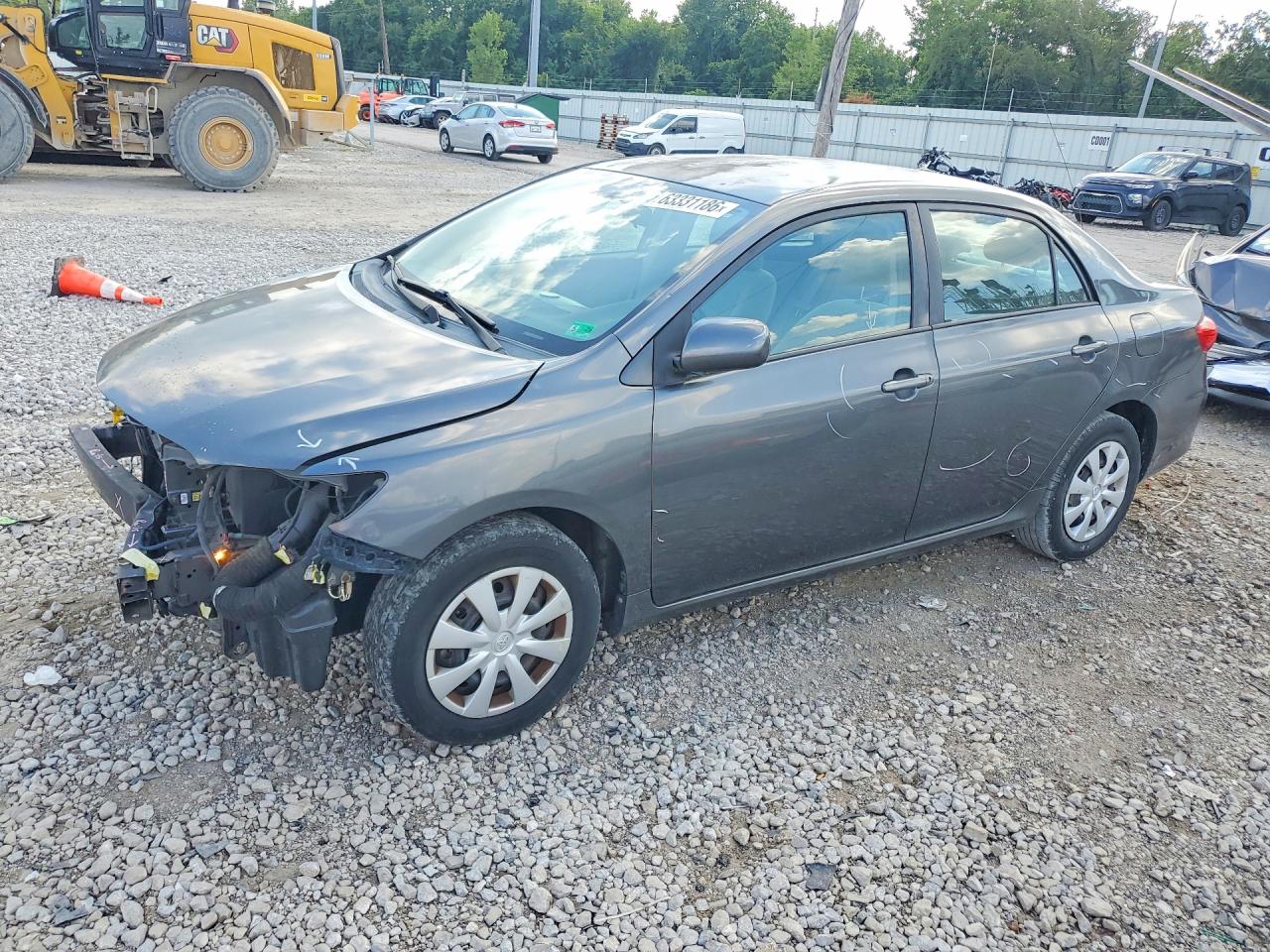 2011 Toyota Corolla LE, VIN 2T1BU4EE8BC540343 — Front end