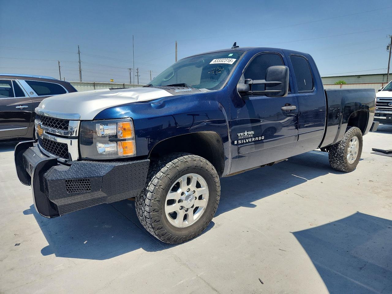 2012 Chevrolet Silverado 2500HD Work Truck, VIN 1GC2KVCG5CZ353360 — Вандализм