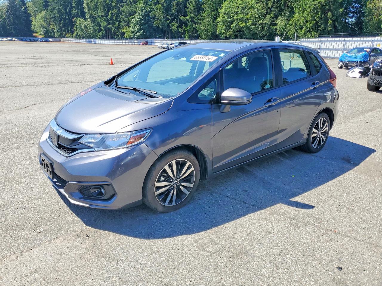 2020 Honda Fit EX, VIN 3HGGK5H86LM724049 — Перед
