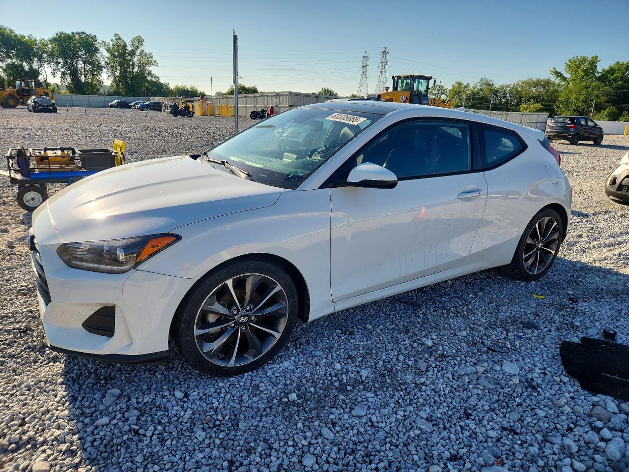 2019 Hyundai Veloster 2.0, VIN KMHTG6AF0KU012803 — Мелкие вмятины и царапины