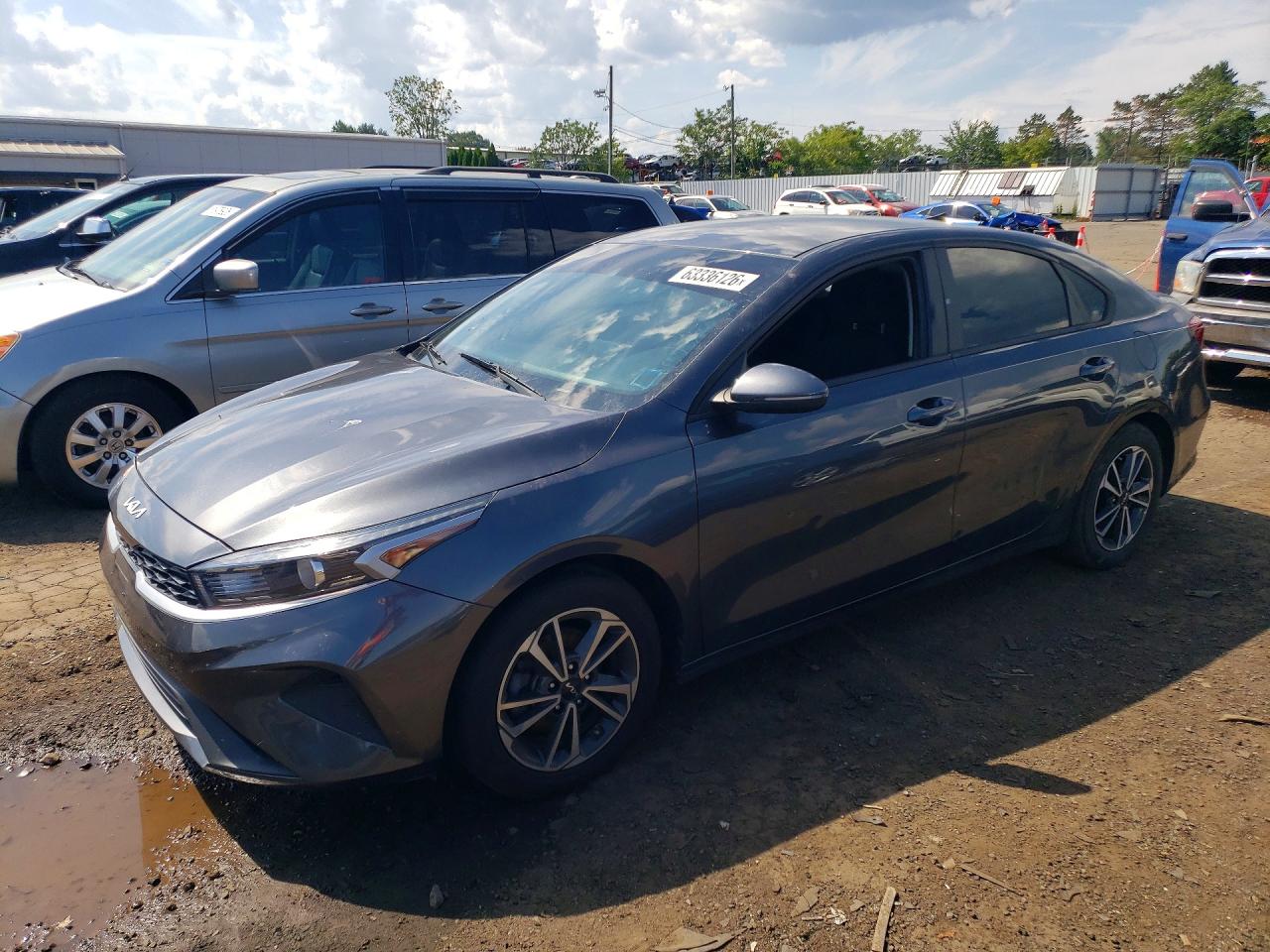 2023 Kia Forte LXS, VIN 3KPF24AD8PE662990 — Vandalism