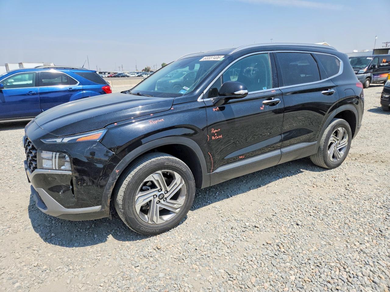 2023 Hyundai Santa Fe SEL, VIN 5NMS2DAJ6PH494344 — Side