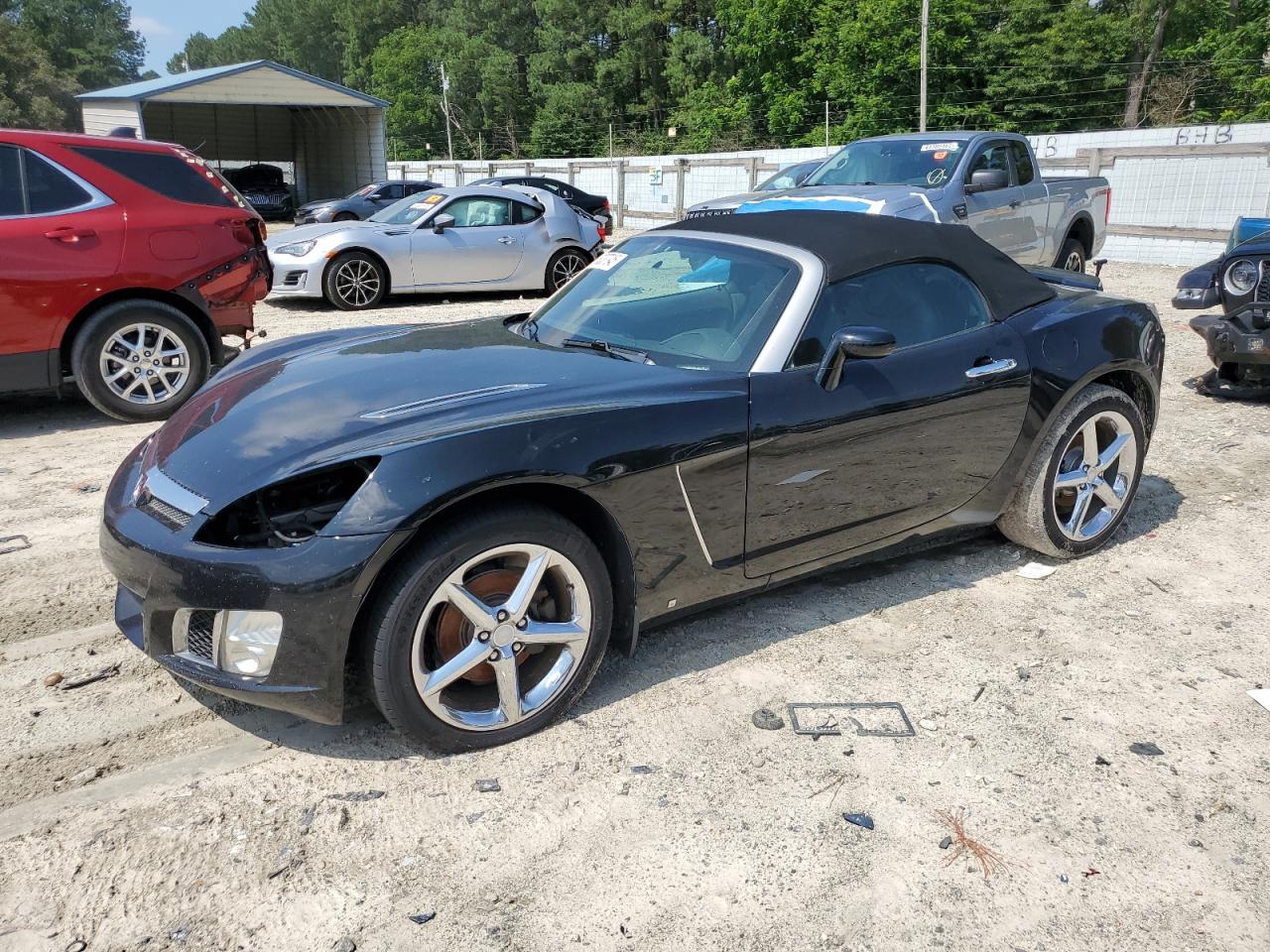 2008 Saturn Sky Red Line, VIN 1G8MF35X48Y128109 — Stripped