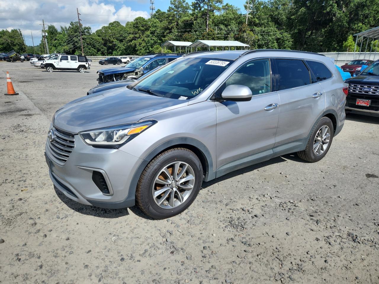 2017 Hyundai Santa Fe SE, VIN KM8SMDHF0HU187916 — Mechanical