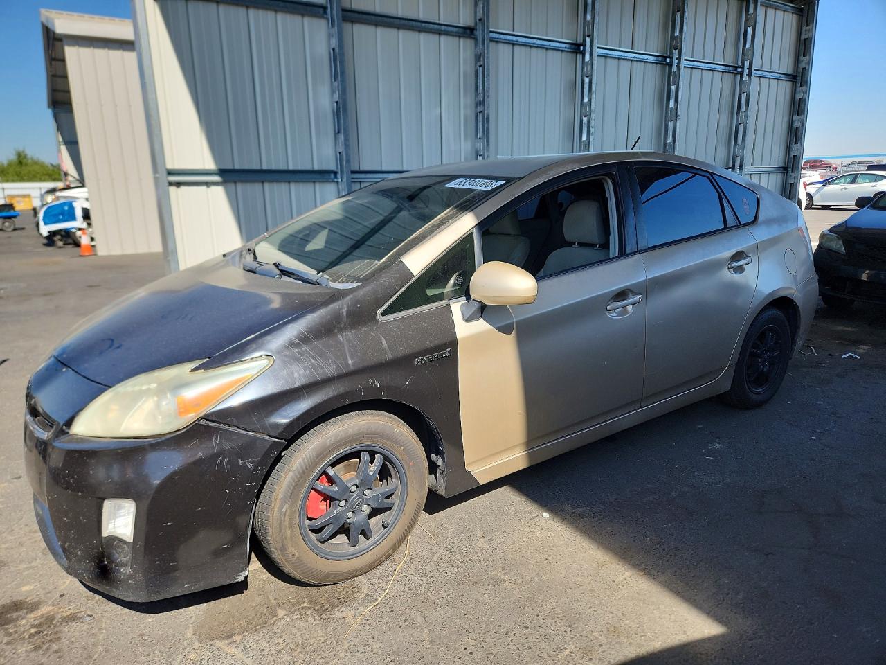 2010 Toyota Prius III, VIN JTDKN3DUXA0215167 — Partial repair