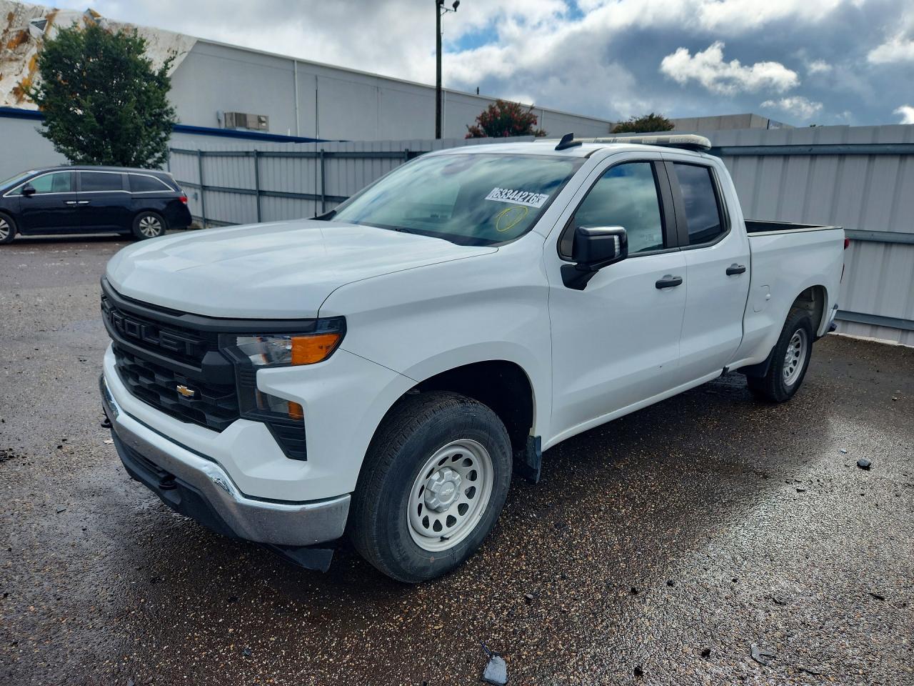 2023 Chevrolet Silverado 1500 Work Truck, VIN 1GCRAAEK5PZ279312 — Мелкие вмятины и царапины
