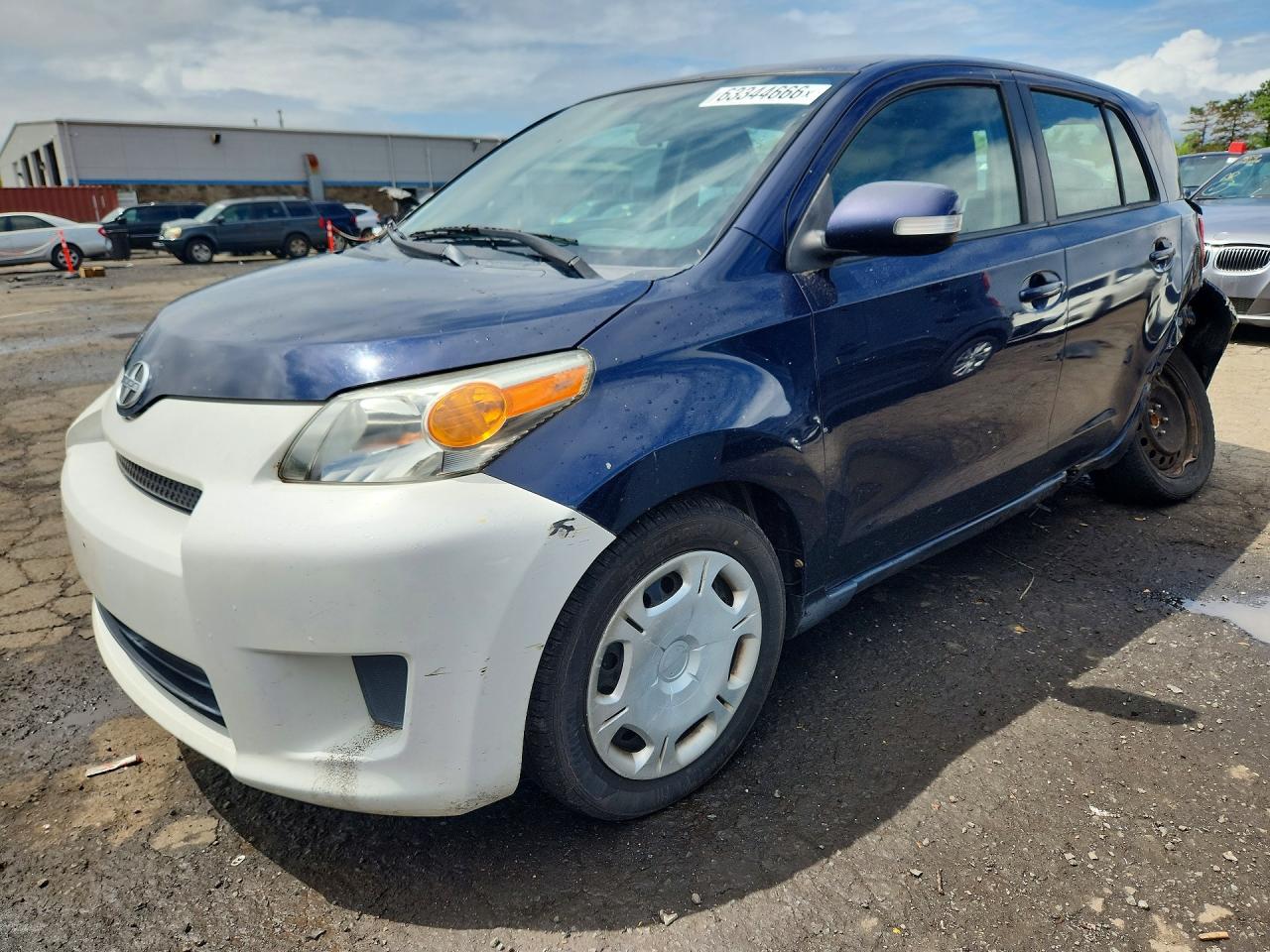 2009 Scion xD, VIN JTKKU10449J050258 — Rear end
