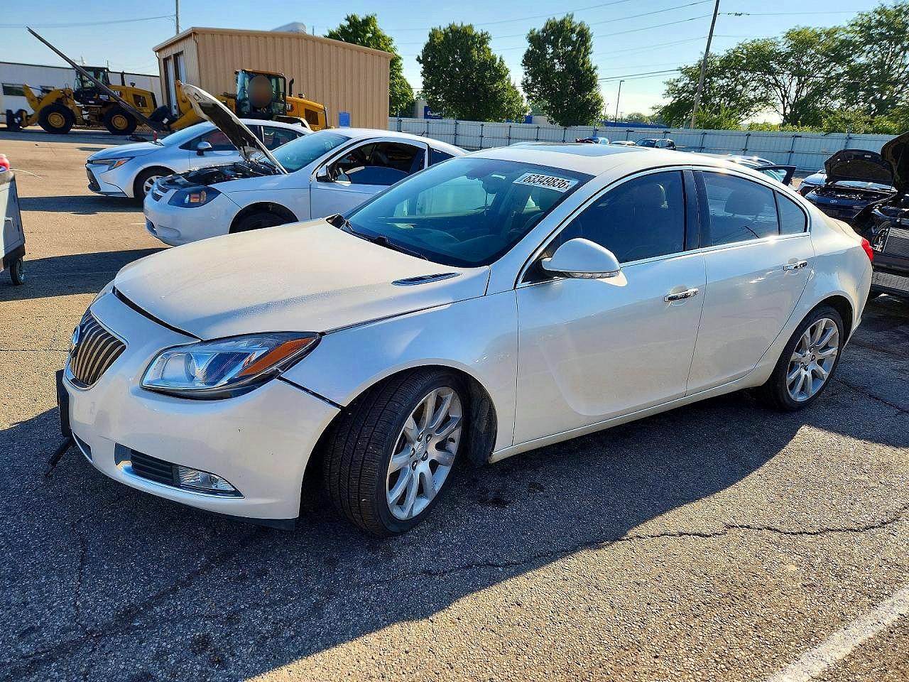 2012 Buick Regal Turbo Premium 3, VIN 2G4GU5GV9C9154214 — Front end