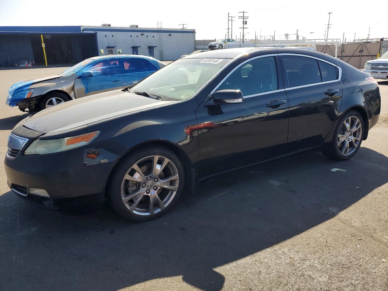 2012 Acura TL Advance, VIN 19UUA9F72CA001299 — Front end