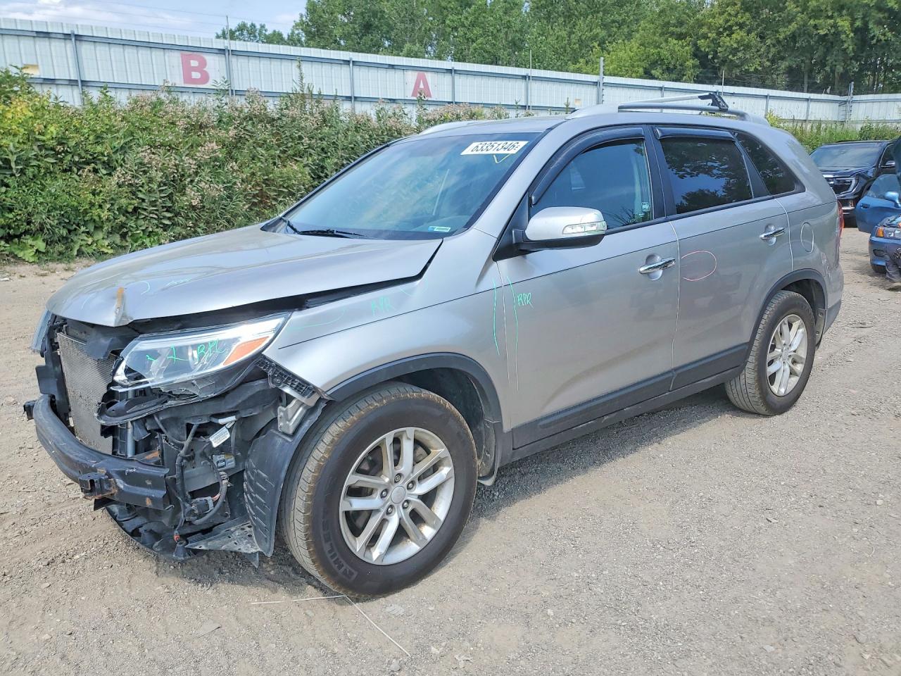 2015 Kia Sorento LX, VIN 5XYKT4A67FG581347 — Rejected repair