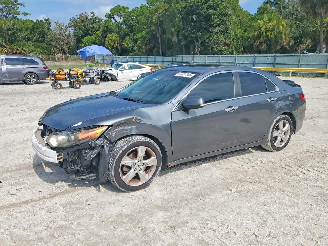 2010 Acura TSX, VIN JH4CU2F63AC007791 — Front end