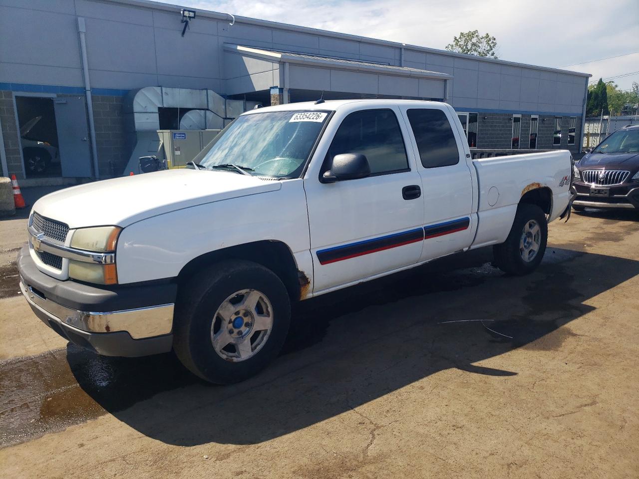 2004 Chevrolet Silverado 1500 Z71, VIN 1GCEK19T64E350924 — Зад