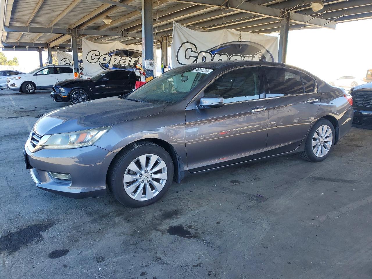 2013 Honda Accord EX-L, VIN 1HGCR3F8XDA006889 — Vandalism