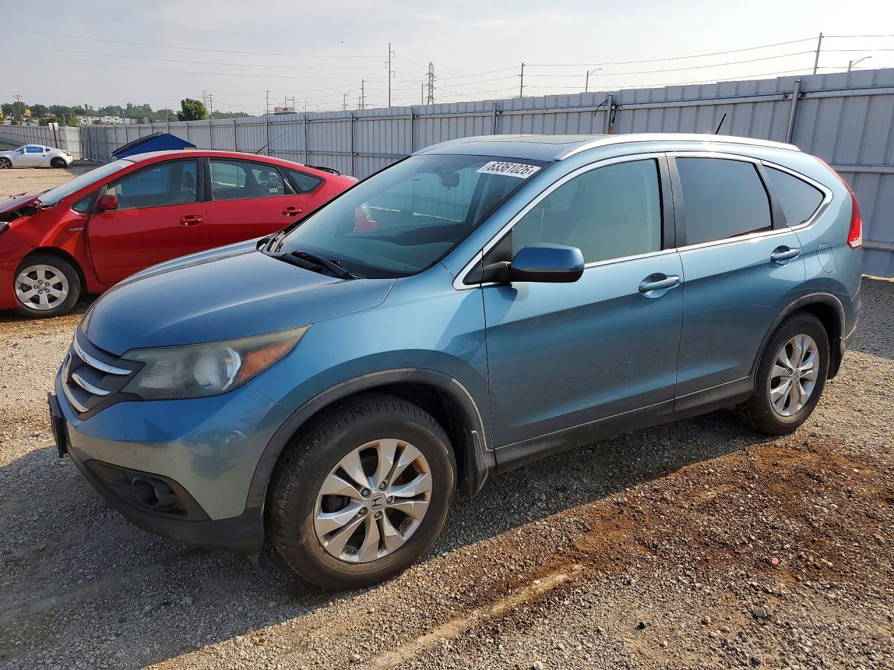 2013 Honda CR-V EX-L, VIN 5J6RM4H74DL043727 — Minor dents and scratches