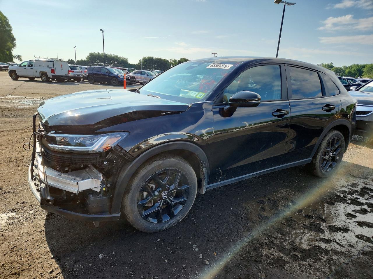 2024 Honda HR-V Sport, VIN 3CZRZ2H54RM770943 — Front end
