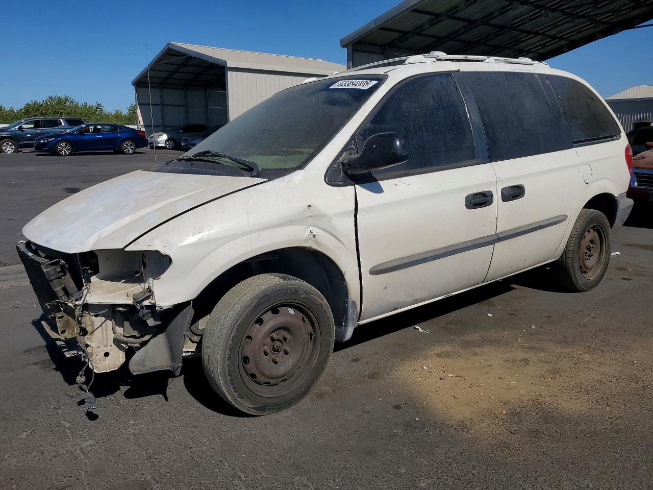 2003 Dodge Caravan Cargo, VIN 1D4GP21363B340022 — Front end