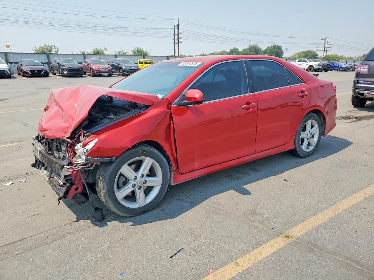 2012 Toyota Camry SE, VIN 4T1BF1FK7CU631391 — Front end