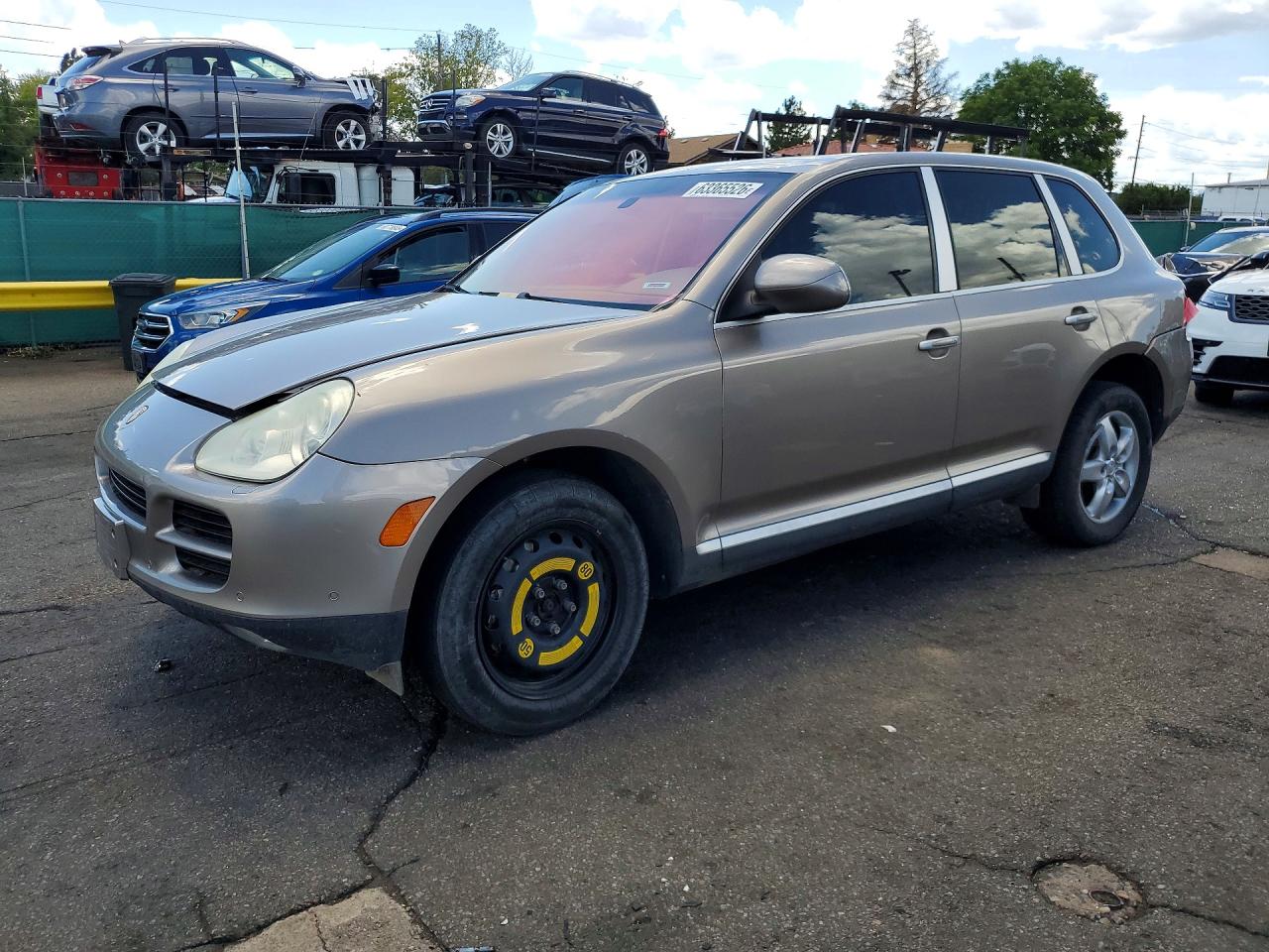2004 Porsche Cayenne S, VIN WP1AB29P34LA76793 — Зад