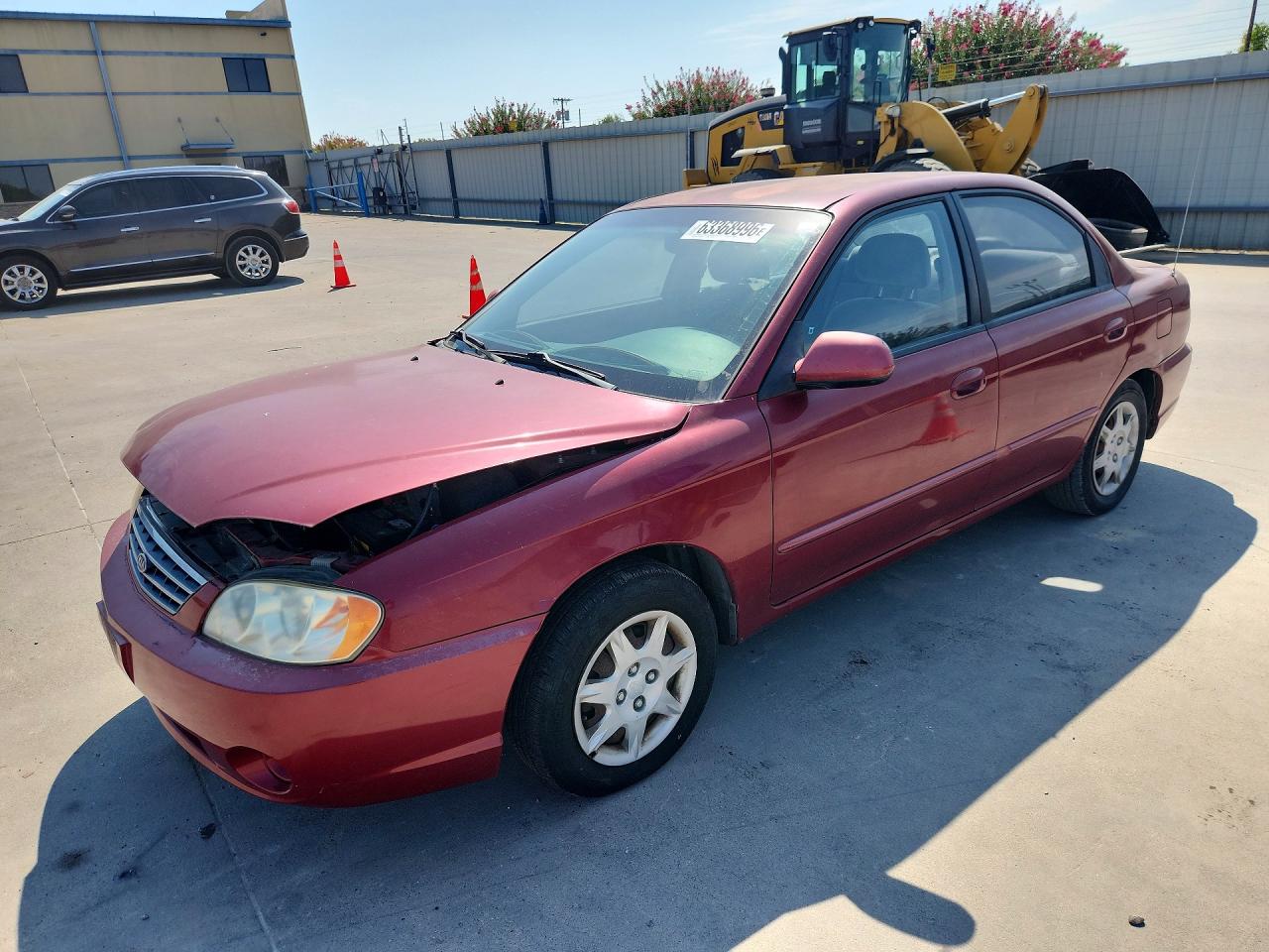 2004 Kia Spectra, VIN KNAFB121045303396 — Minor dents and scratches