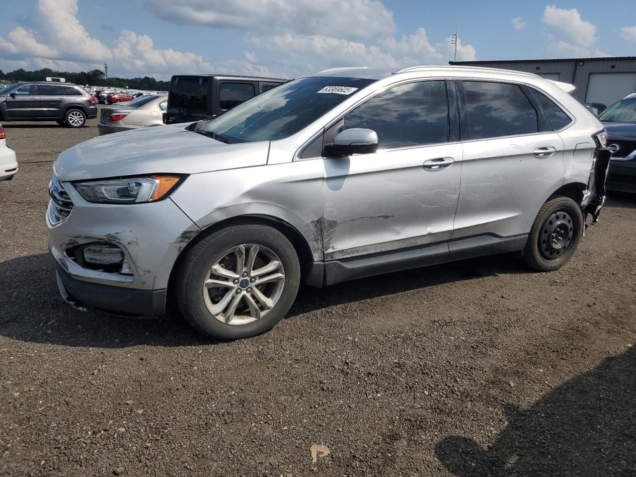 2019 Ford Edge SEL, VIN 2FMPK4J9XKBC75336 — Rear end