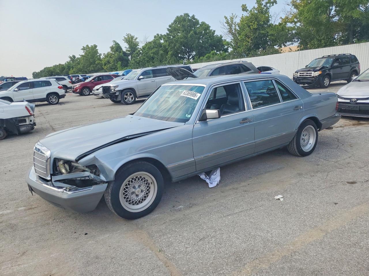 1984 Mercedes-Benz 500, VIN WDBCA37A2EA033687 — Hail
