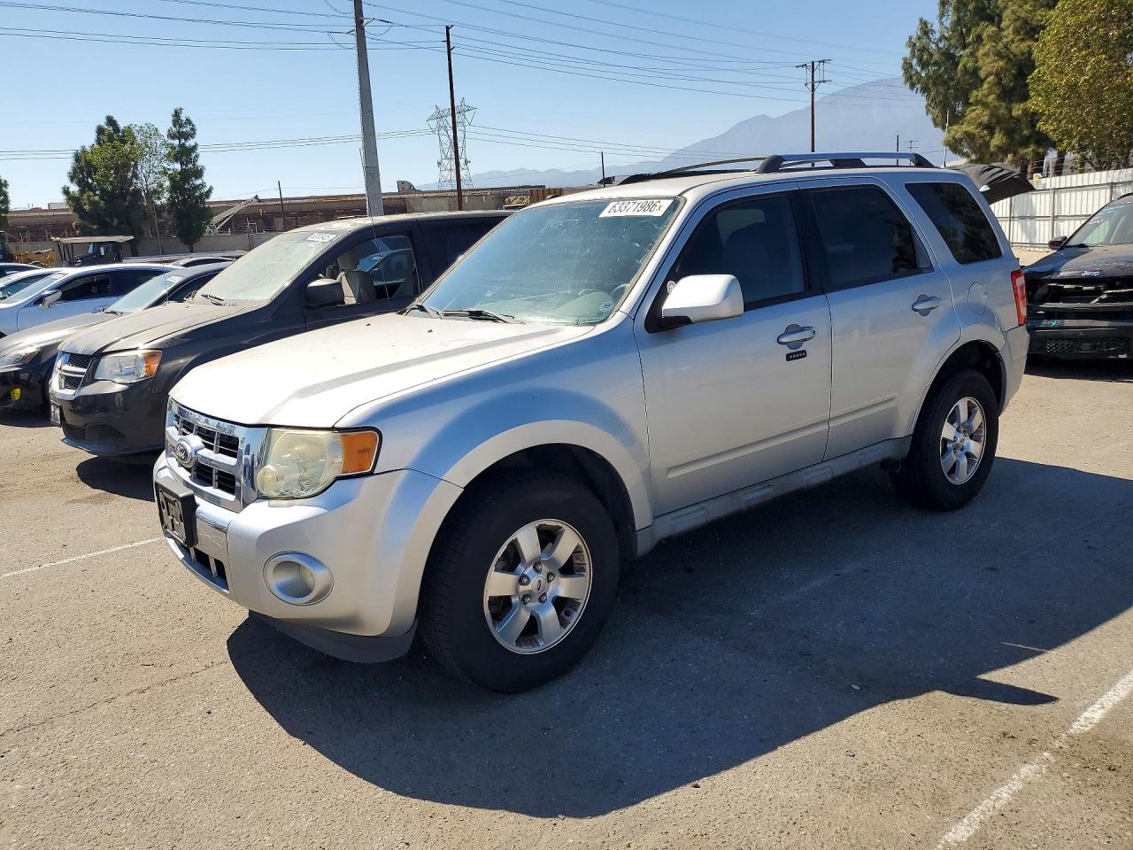2011 Ford Escape Limited, VIN 1FMCU0EG2BKA69122 — Механическое