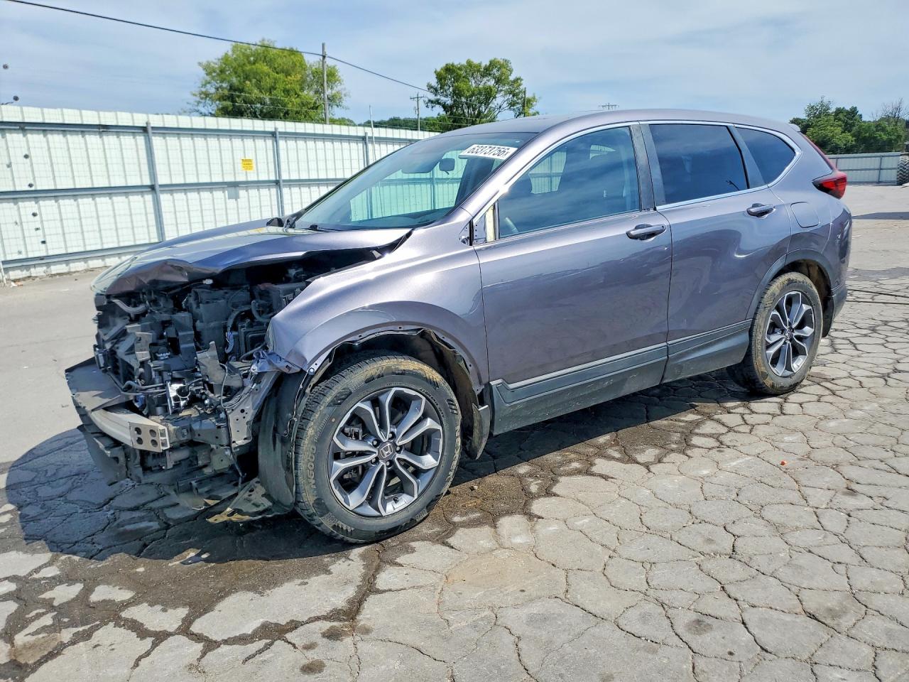 2022 Honda CR-V EX, VIN 7FARW2H58NE053060 — Front end