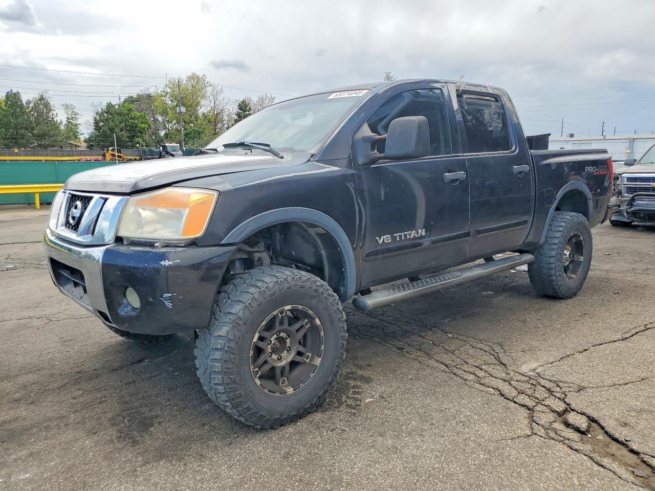 2008 Nissan Titan XE, VIN 1N6AA07CX8N335554 — Hail