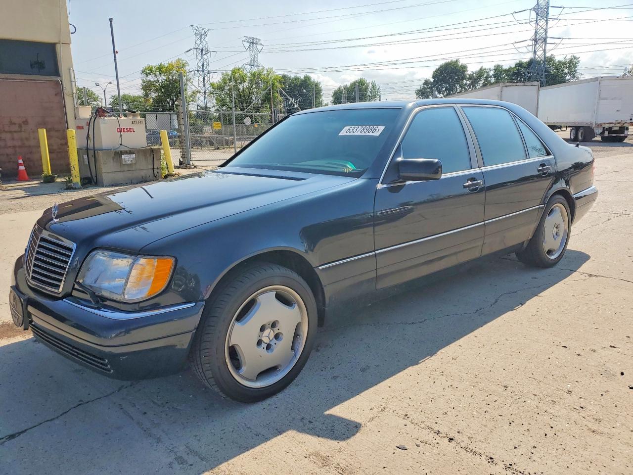 1996 Mercedes-Benz S, VIN WDBGA51E7TA302577 — Normal wear