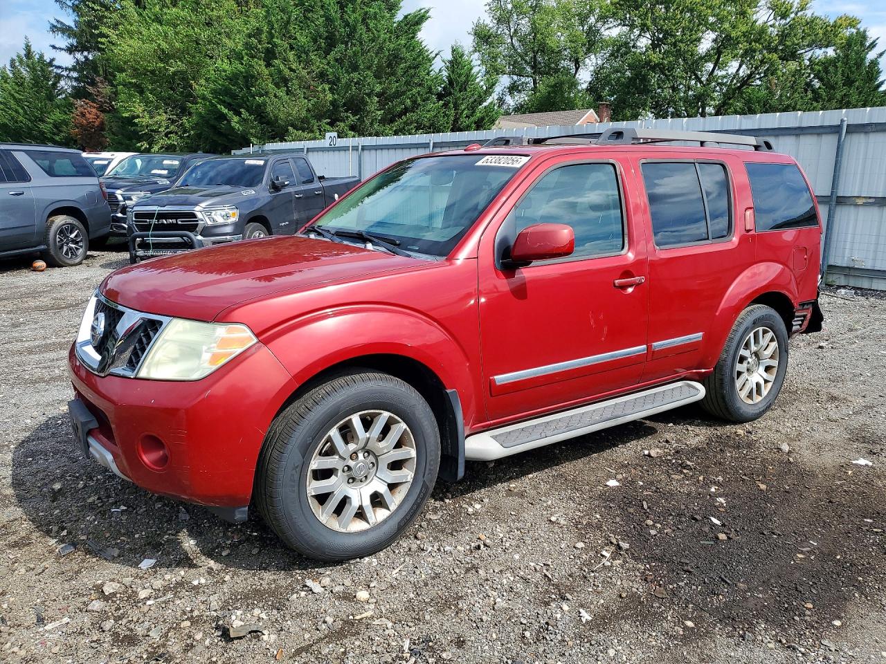 2009 Nissan Pathfinder SE, VIN 5N1AR18BX9C618245 — Зад