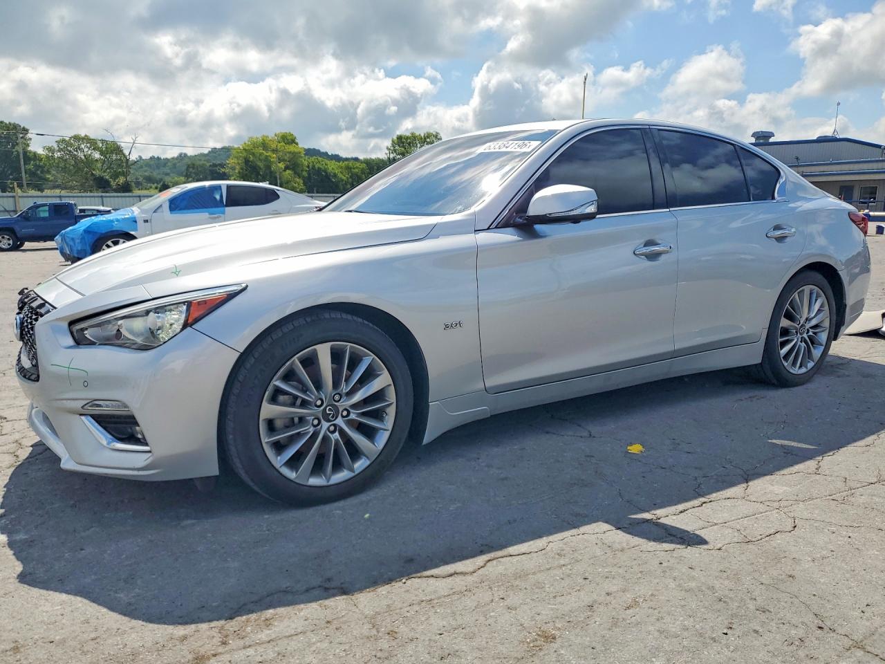 2020 Infiniti Q50 Luxe, VIN JN1EV7AP3LM203282 — Front end