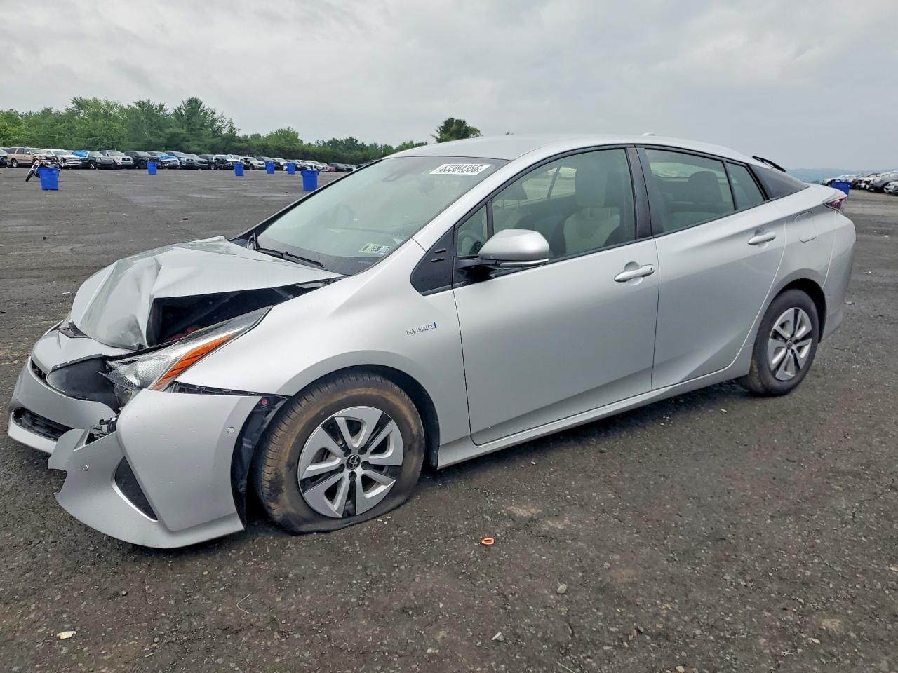 2017 Toyota Prius Two, VIN JTDKBRFU9H3573345 — Front end