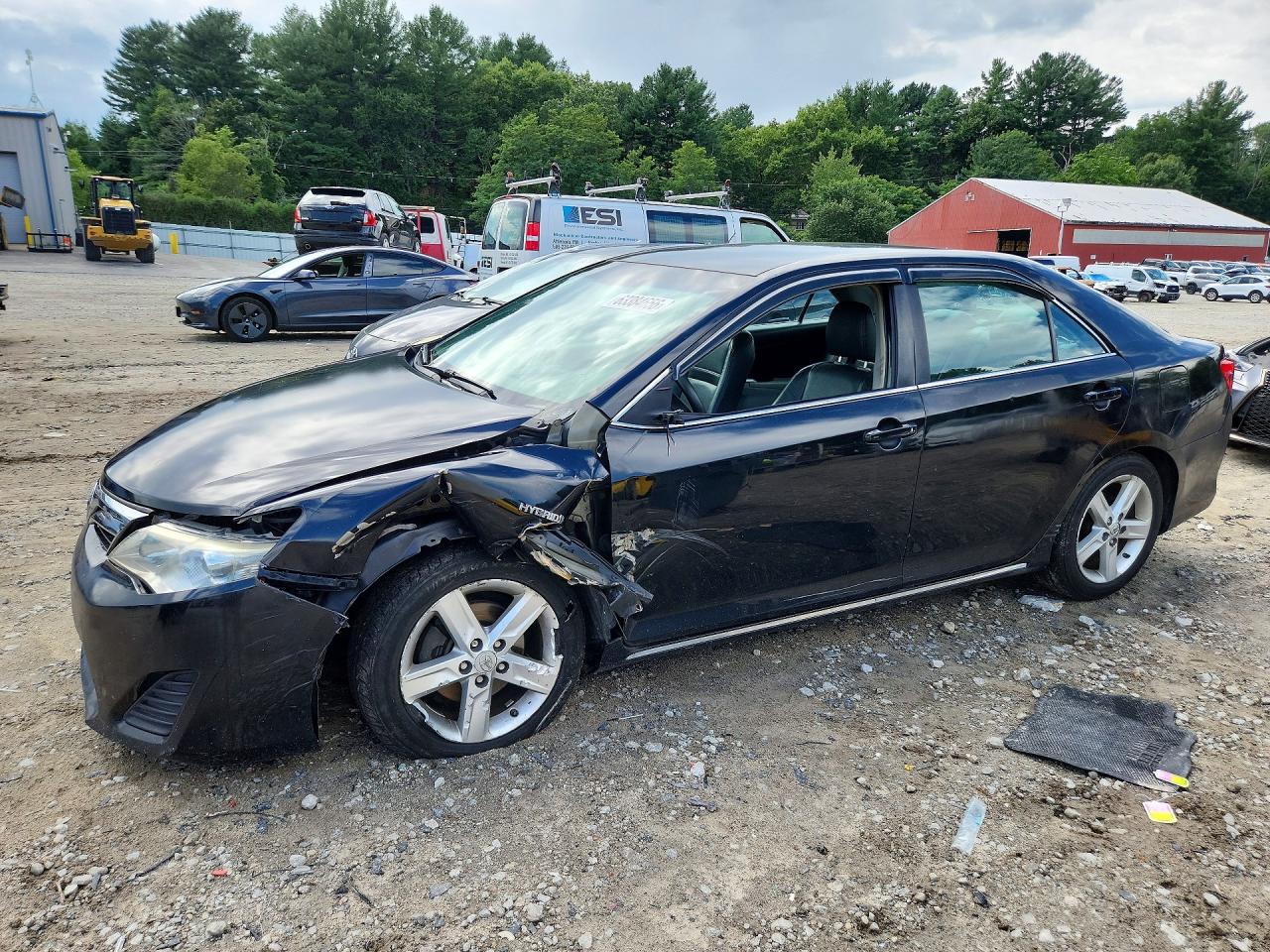 2014 Toyota Camry LE, VIN 4T1BD1FK7EU140487 — Frame damage