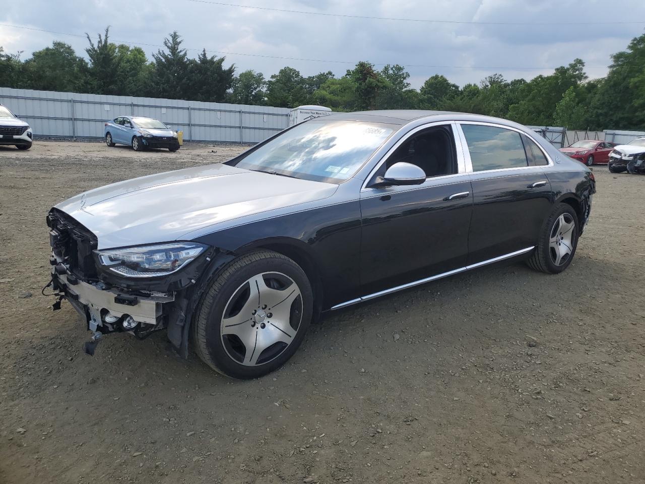 2024 Mercedes-Benz S 580 Maybach, VIN W1K6X7GB9RA254373 — Front end