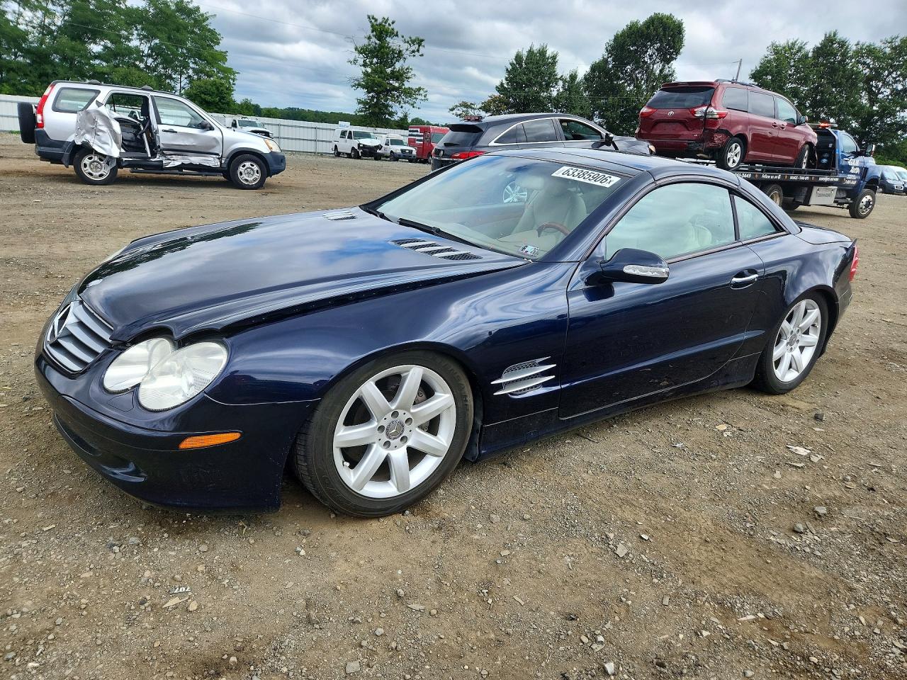 2020 Mercedes-Benz SL 500, VIN WDBSK75F53F024559 — Normal wear