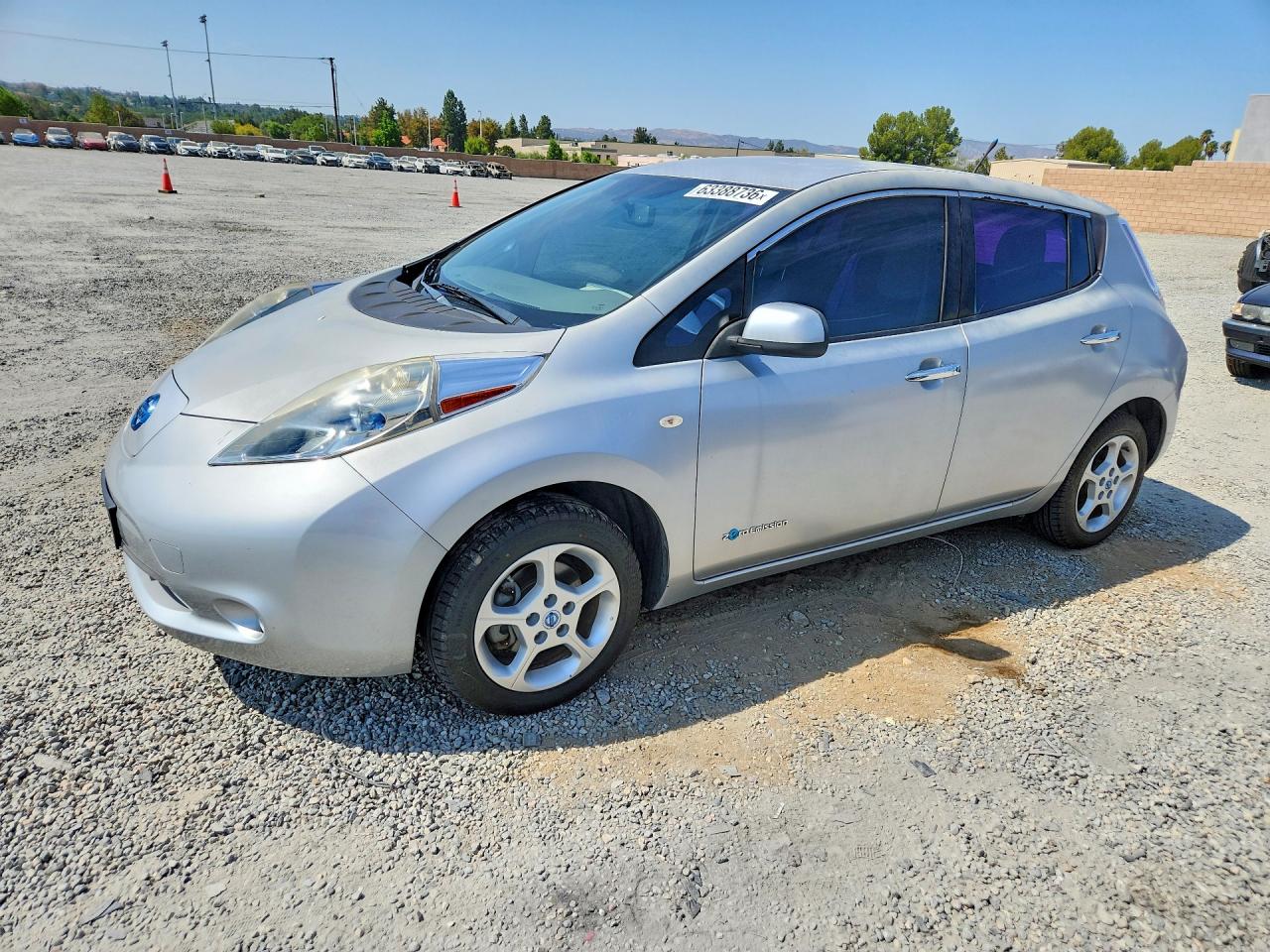 2012 Nissan LEAF SL, VIN JN1AZ0CP5CT019121 — Мелкие вмятины и царапины