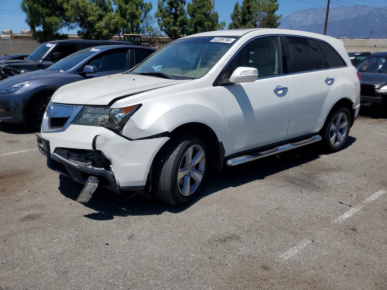 2013 Acura MDX Technology, VIN 2HNYD2H49DH513768 — Front end