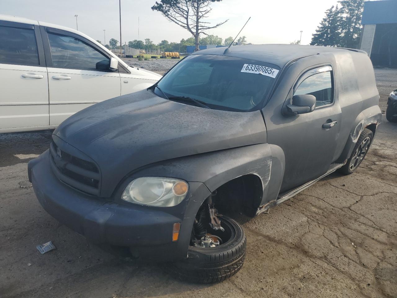 2007 Chevrolet HHR Panel LT, VIN 3GCDA25P87S621098 — Front end