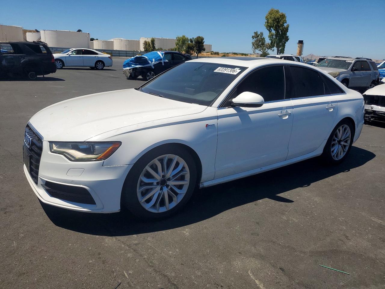 2012 Audi A6 Prestige, VIN WAUHGBFC4CN040596 — Rear end
