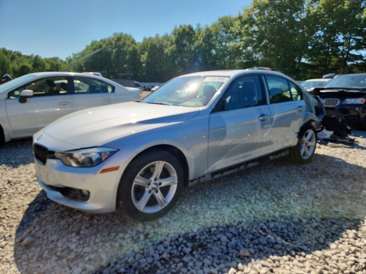 2014 BMW 3 Series 328i xDrive, VIN WBA3B5C50EP542903 — Rear end