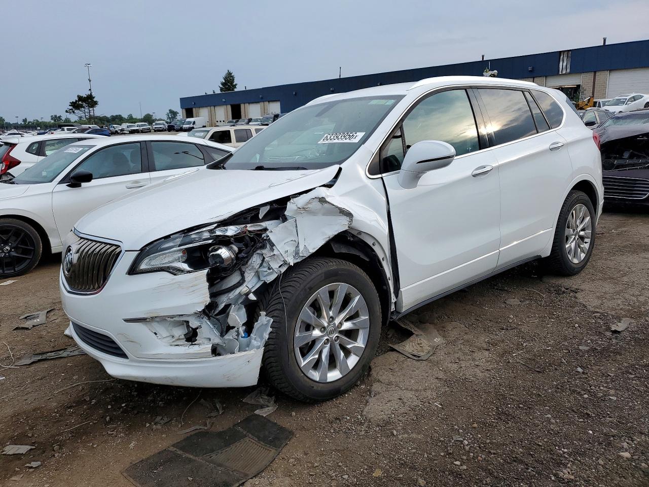 2018 Buick Envision Essence, VIN LRBFX1SA8JD058920 — Перед