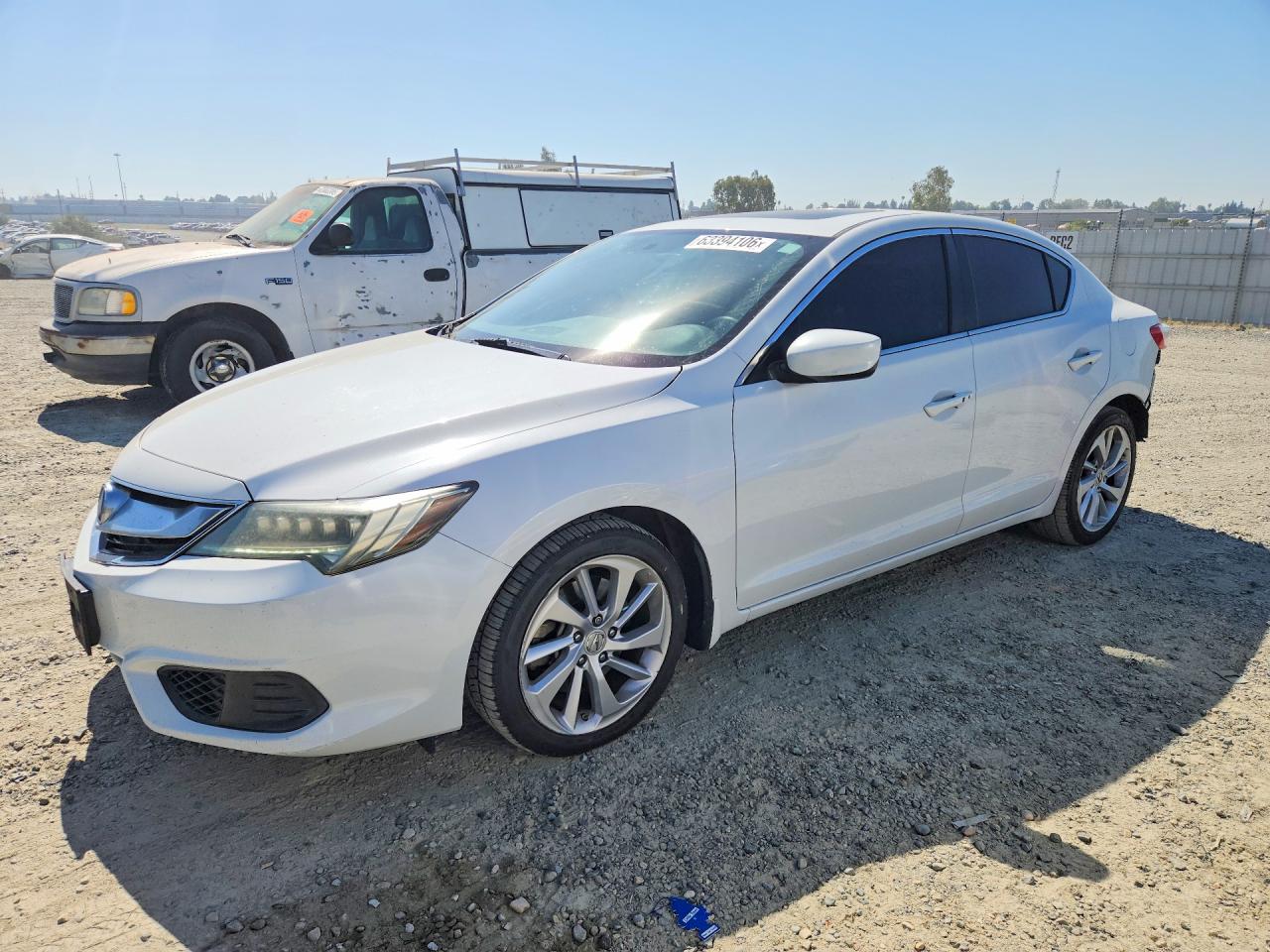 2016 Acura ILX, VIN 19UDE2F35GA023022 — Rear end