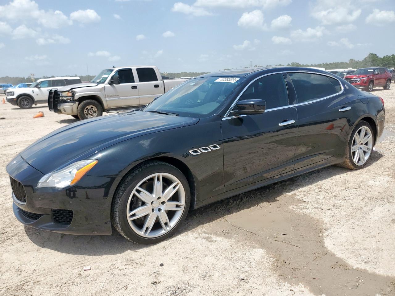 2014 Maserati Quattroporte GTS, VIN ZAM56PPA2E1072844 — Normal wear