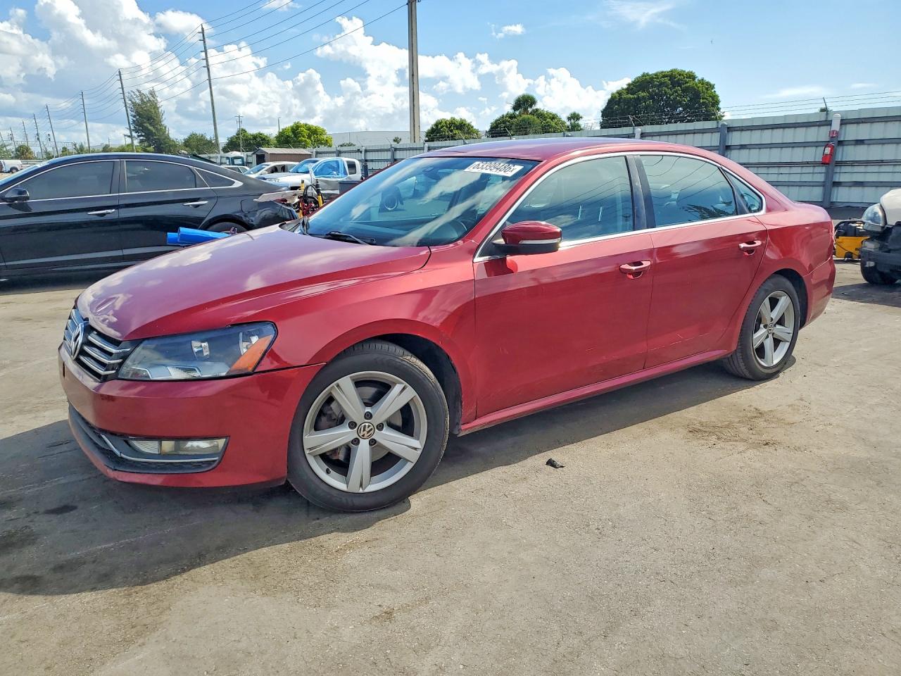 2015 Volkswagen Passat S, VIN 1VWAT7A35FC094121 — Prior damage history