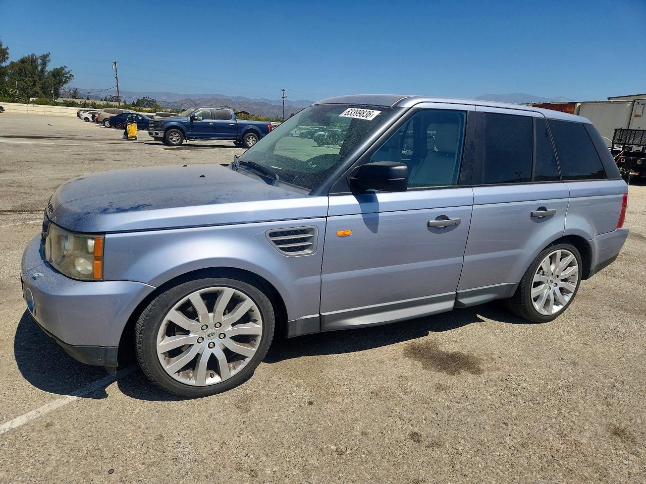 2008 Land Rover Range Rover Sport HSE, VIN SALSK25418A150028 — Minor dents and scratches